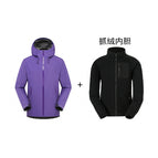 Magic silver purple (jacket + fleece liner) / S