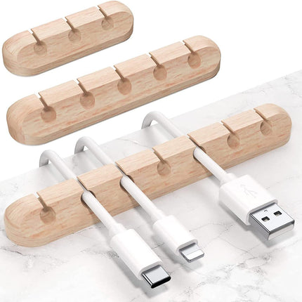 New desktop charging data cable holder multi-port creative storage wire silicone cable organizer hub