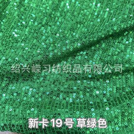 3mm straight sequins embroidered stretch mesh vertical embroidered beads fabric dress wedding dress stage clothing fabric wholesale