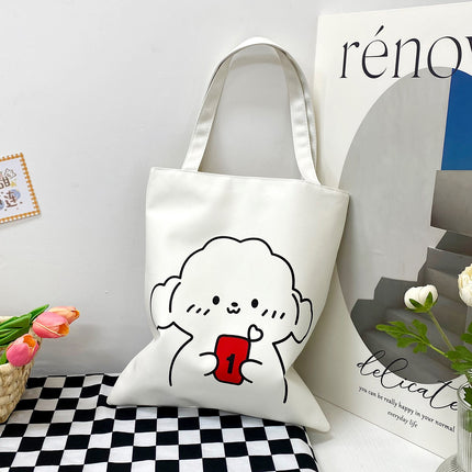 Factory wholesale 2023 new large capacity ladies shoulder handbag Oxford cloth gift bag cartoon cute