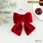 Gold velvet bow (small size)