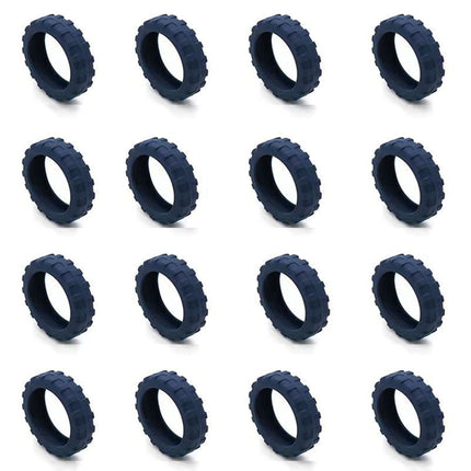 Caster Shoes Trolley Caster Cover Silent Noise Reduction Anti-wear Shock-proof Luggage Tire Silicone Protective Cover