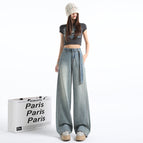 Vintage blue trousers / XS