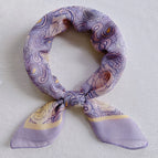 Cashew rose purple / 58x58cm