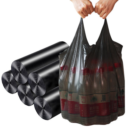 Thickened Garbage Bag Portable Large Household New Material Point-Break Disposable Garbage Bag Daily Necessities Manufacturer Wholesale