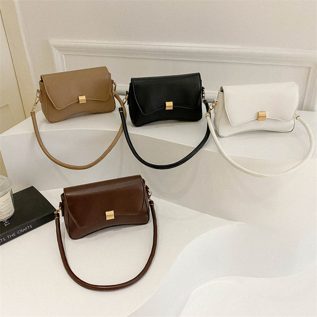 Bags for Women 2025 New Summer Single Shoulder Crossbody Bag Simple Casual Armpit Baguette Bag Fashion Versatile Small Square Bag