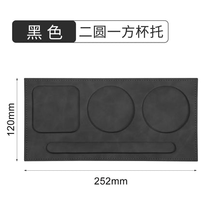 A6 document splint business office meeting leather writing pad manager magnetic folder logo signature board