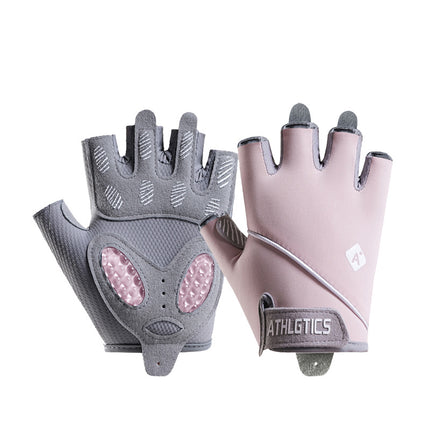 Fitness Gloves Women's Sports Anti-cocoon Anti-skid Iron Horizontal Bar Training Half-finger Special Kettlebell Cycling Yoga