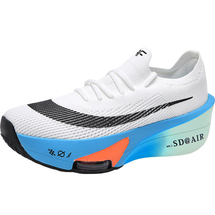 Shoes Men's New Summer Fly-Knit Air-Cushion Shoes High-End Sports Shoes Casual Shoes Breathable Youth Running Shoes Breathable