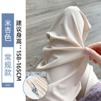 Beige white-ice silk conventional / S