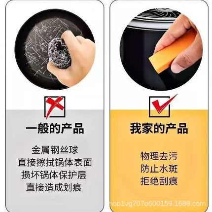 Descaling Eraser Bathroom Glass Rust Removal Bathroom Rubber Wet Water Cleaning Wipe
