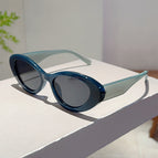 Dark blue frame black and gray sheets with gray legs / Metal hinge