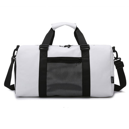 New Dry and Wet Separate Fitness Bag Portable Large Capacity Waterproof Sports Luggage Bag Large Capacity Travel Bag Printed Logo
