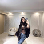 Maroon (quality assurance + factory straight hair) / S (recommended 40-55kg )