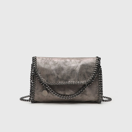 Foreign Trade Amazon European and American Bags Fashion Versatile Crossbody Chain Bag Ins Super Popular Ladies Handbag Factory Wholesale