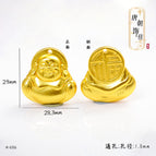 A-686-5 maitreya buddha pendant with the word 