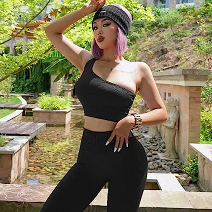 Yoga Clothing Women's 2024 New Short-sleeved Sports Fitness Pilates Training Clothing Top High-grade Four-piece suit