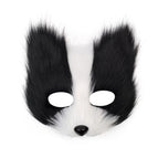 [white and black] mask