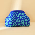 Leopard print [blue] / 30*22*9cm