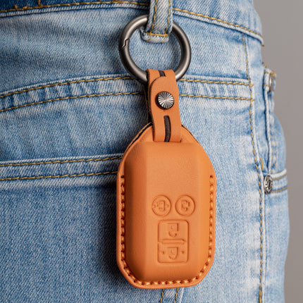 Suitable for Suzuki SUZUKI XL7 first layer cowhide key case solio Muni hustler leather ertiga