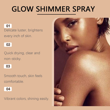 Body Liquid Highlighter Waterproof High Gloss Facial Contour Long Lasting Sequin Illuminating Moisturizing Brightening Makeup