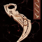 Folding claw blade type b