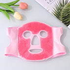Ice mask pink (color beads)