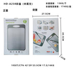 Hd-a238 flat type a (chinese and english) color box packaging