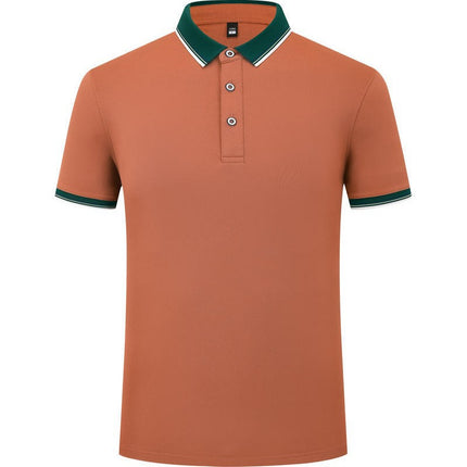 Summer Waiter Work Clothes Catering Short-sleeved T-shirt Customized Restaurant Hotel Barbecue Shop Front Office Tooling POLO Shirt