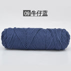 09 denim blue * 8*20S * 500 (twist) * acrylic blend