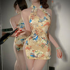 Yellow print / One size fits all