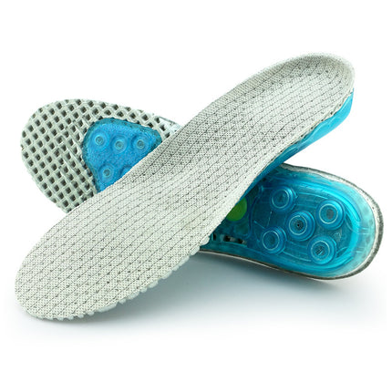 Factory Direct Sales Xd-414 Cushioning Sports Insoles, Non-Slip Sports Insoles, Breathable Silicone Sports Insoles