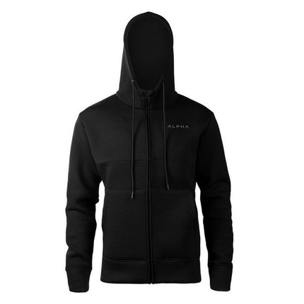 Cross-Border Muscle Sports Sweatshirt Fitness Brothers Autumn and Winter Men's Cotton Casual Long-Sleeved Hooded Zipper Jacket Aliexpress