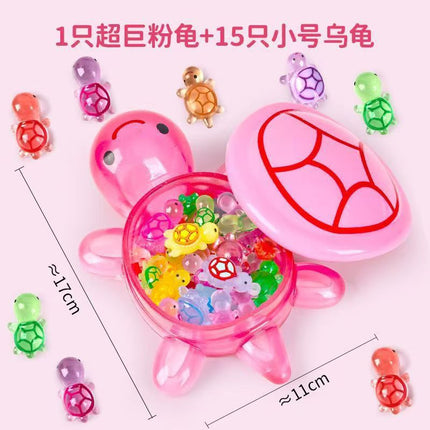 Big Mac Luminous Turtle Mini Internet Red Little Turtle Touch Toy Large All-chan Red Ornaments for Girls
