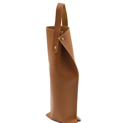 Red Wine Gift Bag Leather Portable Red Wine Wine Portable Gift Bag Portable Gift Fashion Wine Bottle Protection Bag