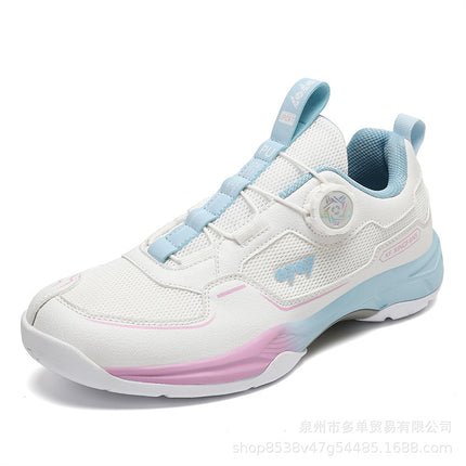 Men's and Women's Breathable Lightweight Badminton Shoes Training Sports Couple Tennis Shoes Comfortable Student Sports and Leisure Trendy Shoes