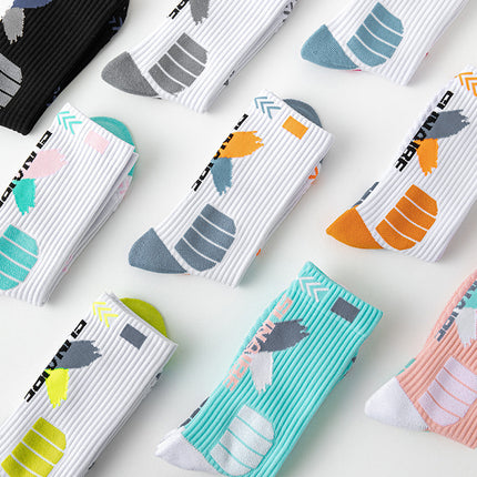 Professional Sports Socks Basketball Socks Men's Mid-tube High-top Towel Bottom Thick Zhuji American Running Socks