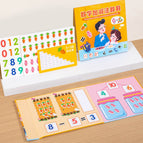 Magnetic number addition and subtraction teaching aids
