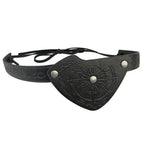 Black embossed