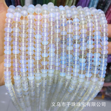 5X8Mm Natural Stone Agate Spacer Beads Abacus Beads Spacer Beads Loose Beads Handmade DIY Necklace Bracelet Jewelry Batch