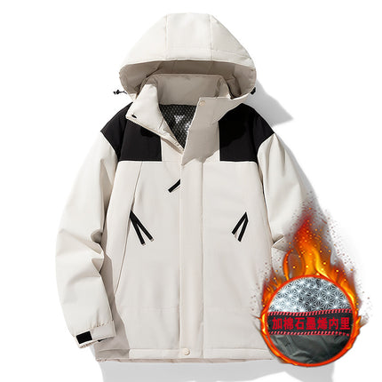 Outdoor Jacket Jacket for Men and Women Autumn and Winter Trendy Brand 2025 New Windproof and Waterproof Outdoor Mountaineering Jacket Plus
