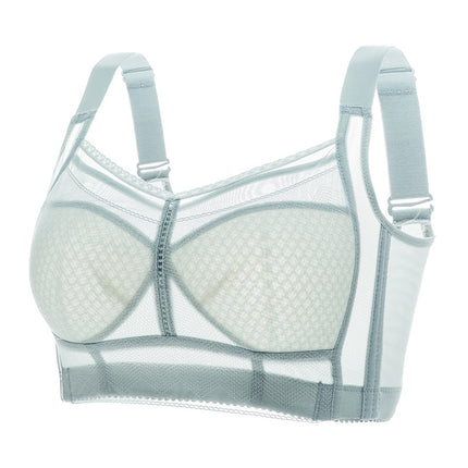Large Bust Minimizing Bra for Women 100kg Plus Size Strapless No Underwire Anti-Exposure Large Size Women's Bra