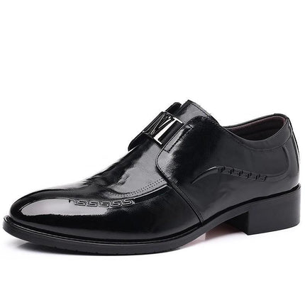 Men's Shoes 2025 New Business Casual Shoes Breathable Lightweight British Style Leather Shoes