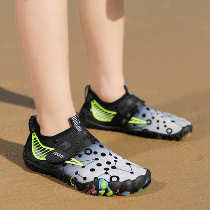 Cross-Border Unisex Children's Water Shoes for Indoor Activities Like Jump Rope and Aerobics, Dual-Use for Water and Land, Barefoot Swimming and Water Play Shoes, Beach Shoes