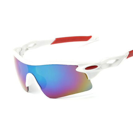 New riding sunglasses men and women fashion color film sunglasses lenses outdoor glasses factory direct 9181