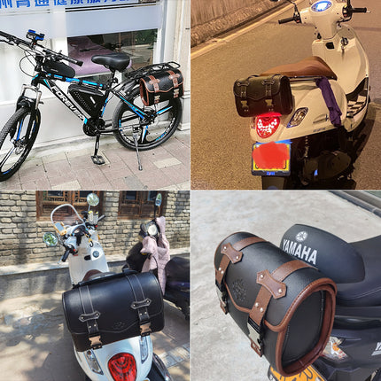 Motorcycle Accessories Motorcycle Side Bag Harley Prince Motorcycle Modified Side Bag Waterproof Leather Rider Tools