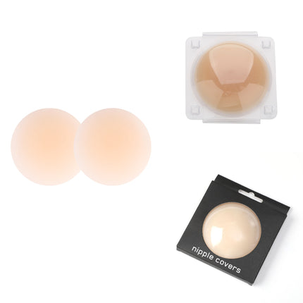 OEM custom super adhesive version no glue self-adhesive breast patch factory wholesale ladies silicone breast patch anti-running invisible bra