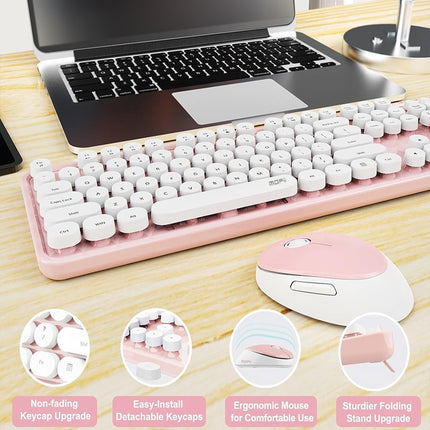 MOFII Skyscraper Hand 2.4G Wireless Keyboard Mouse Laptop Office Wireless Keyboard Mouse suit