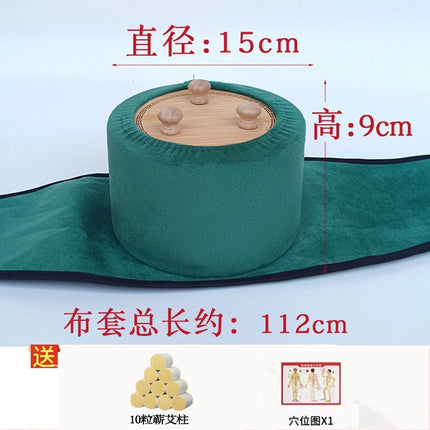 Wholesale Low-Smoke Solid Wood Moxibustion Box, Three-Needle Upgraded Temperature-Adjustable Hanging Moxibustion Box, Moxibustion Jar, Portable Moxibustion Device