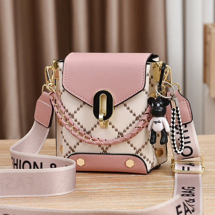 Summer Korean Style Simple Small Square Bag Fashionable Versatile Shoulder Crossbody Bag Trendy Mini Mobile Phone Bag Women's Bag Wholesale